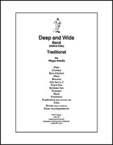 Deep and Wide Concert Band sheet music cover